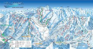 Mapka Sestriere